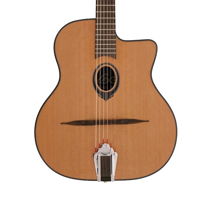 Lag GLA SL100 Swing Lag Gypsy Jazz Natural Akustik Guitar (Gigbag Dahil)